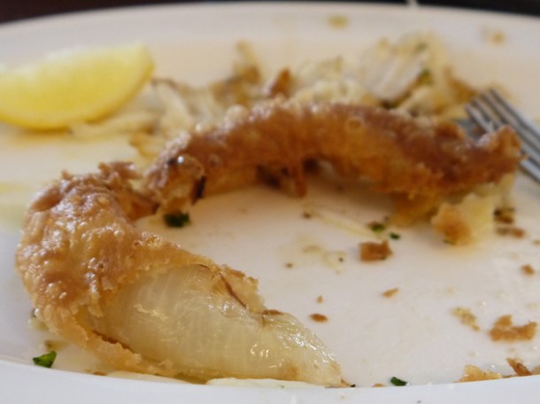 onion ring at Hawksmoor Piccadilly onion ring at hawksmoor air street