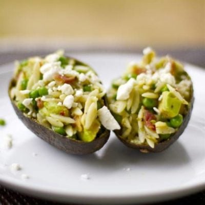Avocado Bacon Orzo