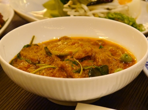 beef curry at Naamyaa Cafe beef curry at naamyaa cafe