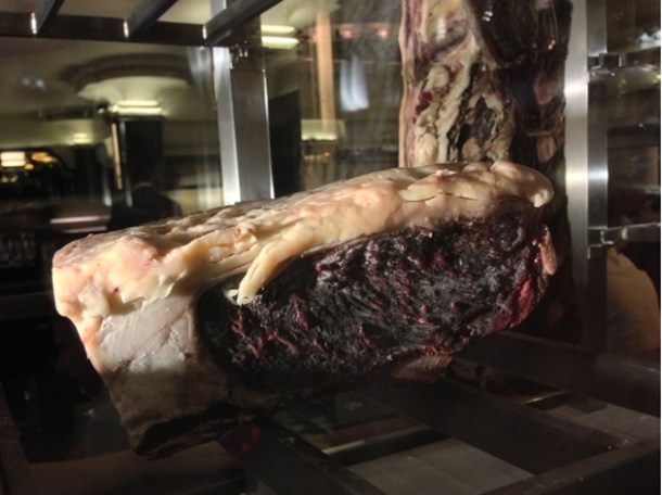 beef display case at MASH