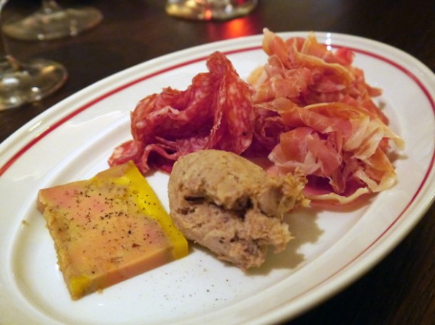 charcuterie starter at MASH charcuterie board at mash