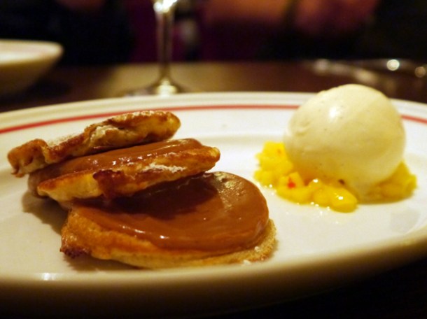 nougat pancakes at MASH nougat pancakes at mash