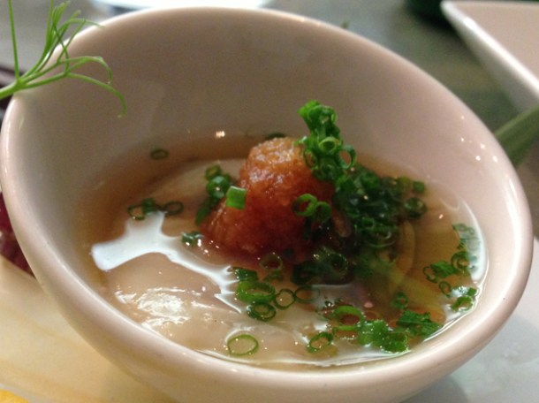 oysters at Marylebone Japanese restaurant Dinings oysters at marylebone japanese restaurant dinings