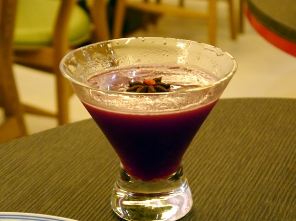 sour cherry mash at Naamyaa Cafe sour cherry mash at naamyaa cafe