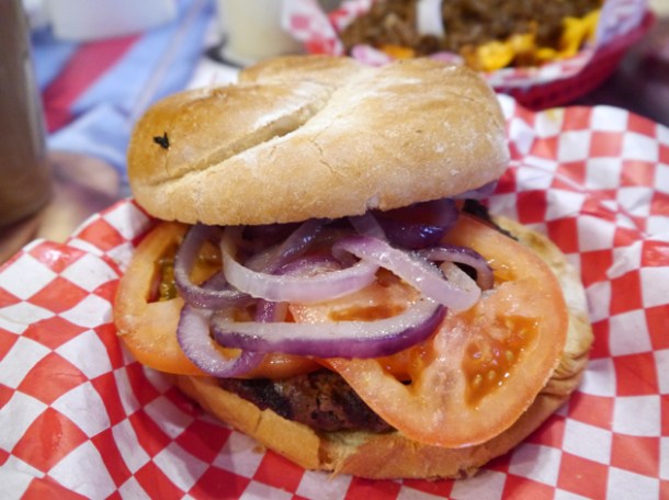 single bypass burger at the heart attack grill