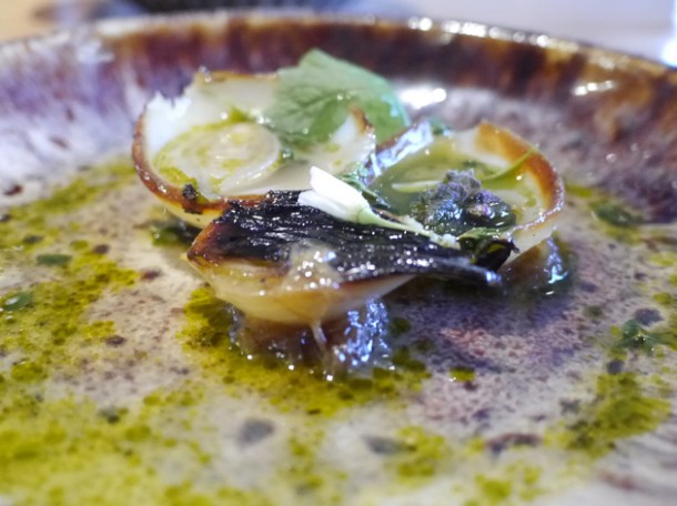 apple, burnt onion and gin at story