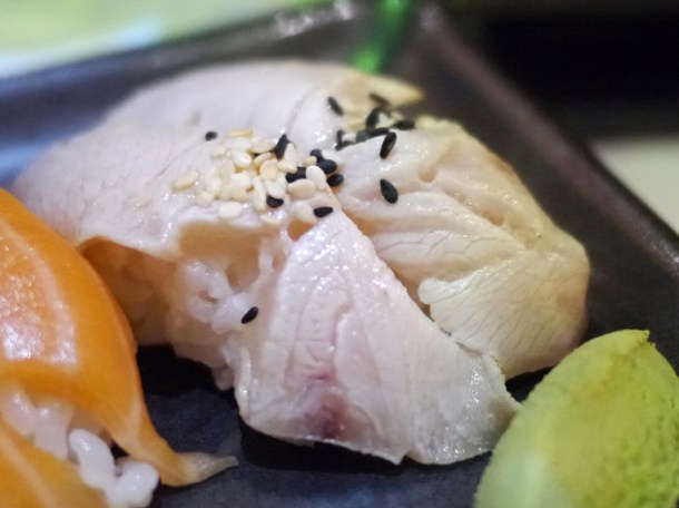 nigiri sushi at inamo piccadilly