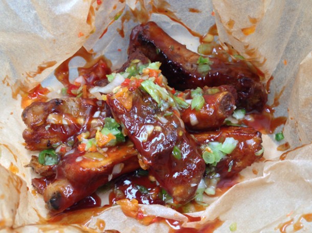chilli ribs at the joint