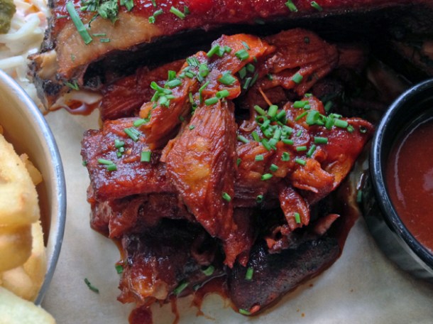 pulled pork at blues kitchen