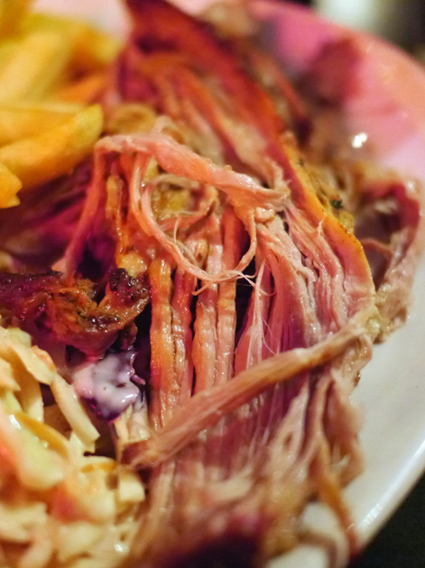 pulled pork at bodean's fulham