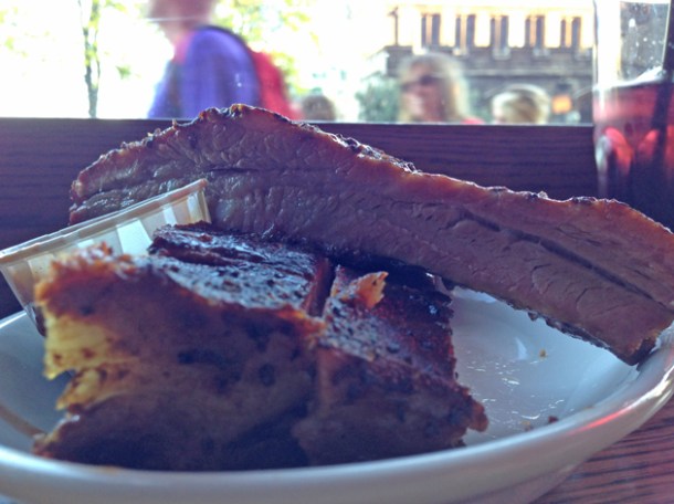 spare rib starter at bodean's tower hill