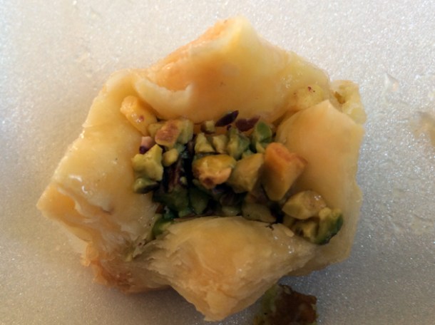 baklava from sanabel bakeries in wadi musa