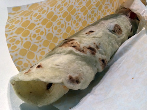 falafel wrap from kahla