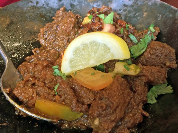 small dry beef at tayyabs