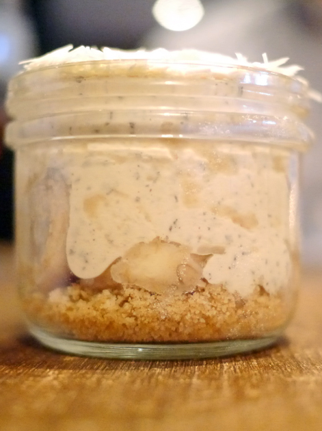 banoffee pie at one sixty