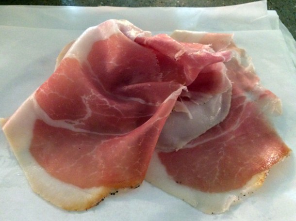 prosciutto at rawduck