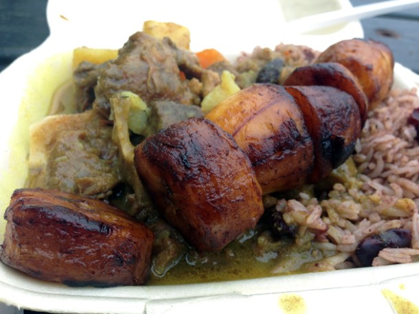 fried plantain from island grill
