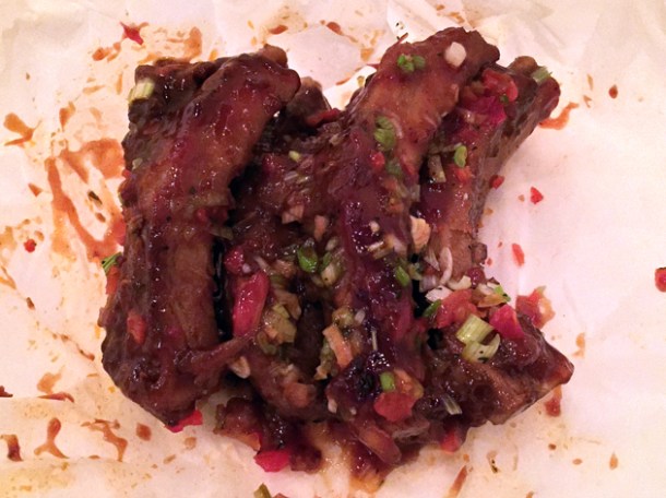 chilli riblets at the joint marylebone