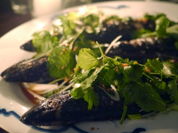 mackerel at smoking goat