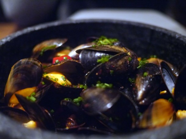 mussels at jinjuu
