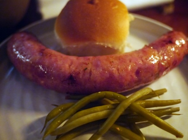 toulouse sausage at shotgun