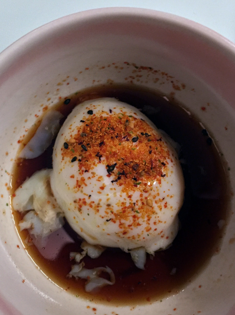 onsen egg at jidori