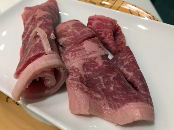 japanese marbled beef at shuang shuang