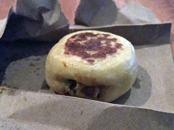 mini pork bao at benazuza