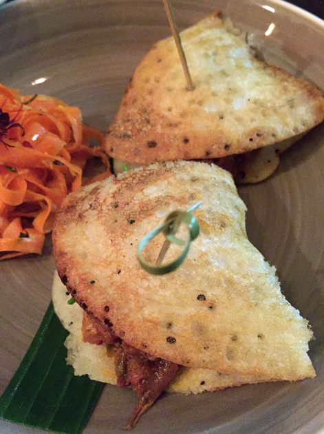 pulled duck sandwich at gunpowder
