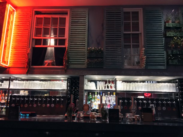 bar at low slow and juke