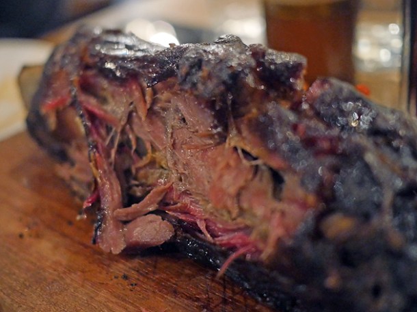 smoked lamb neck at pitt cue liverpool street