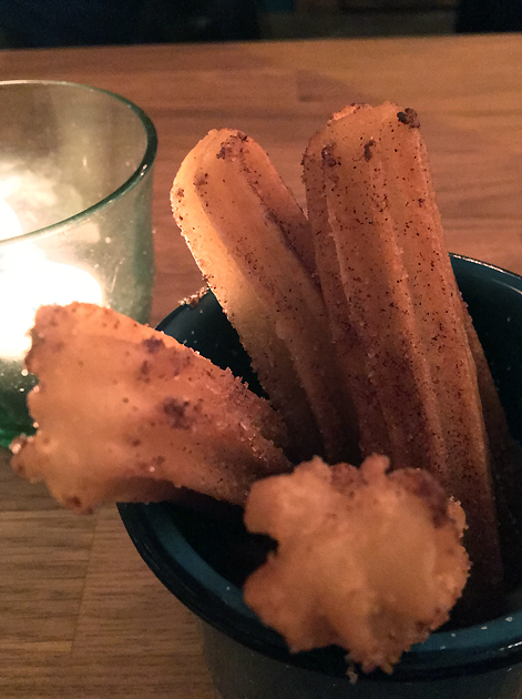 churros at santo remedio rivington street
