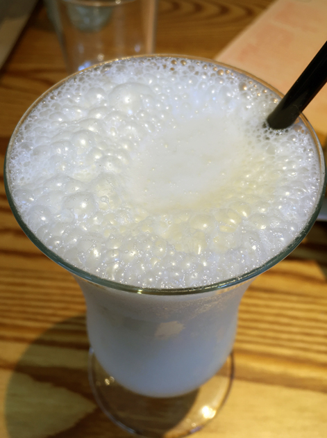 condensed milk shake at bao fitzrovia