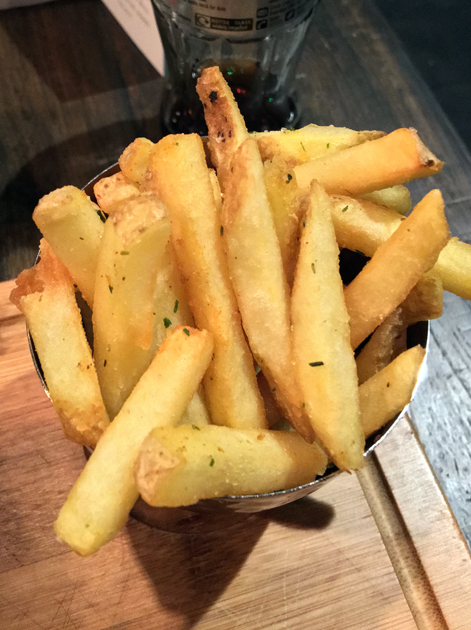 rosemary fries at cattle and co