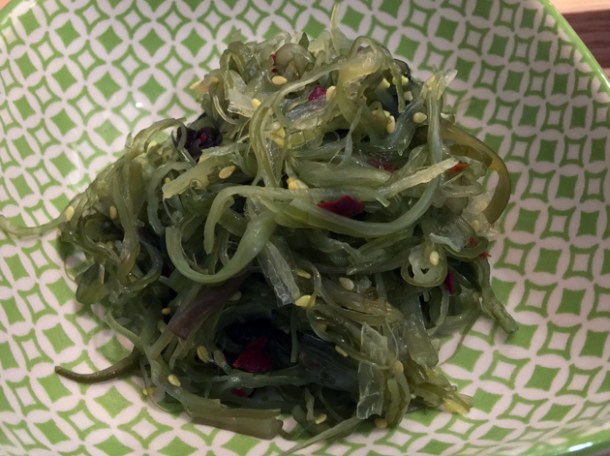 chuka salad at machi-ya