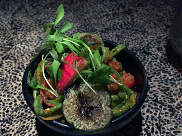 cactus salad at ella canta