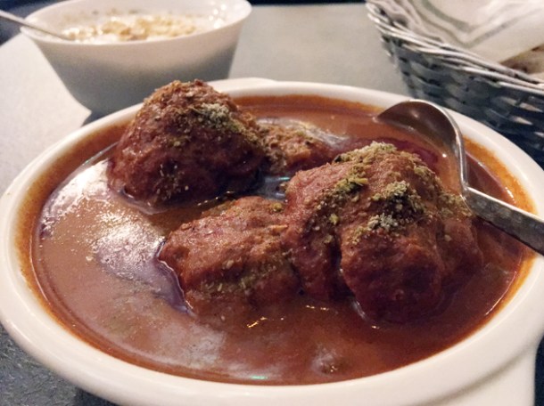 rista meatballs at kashmir putney