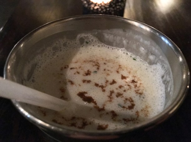 masala lassi at gymkhana