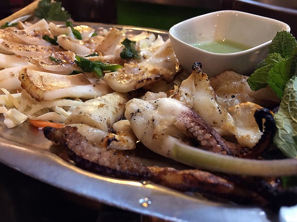 squid at mrs le's