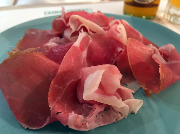 parma ham at lina stores greek street