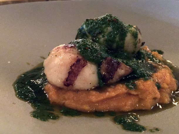 scallops at yeni