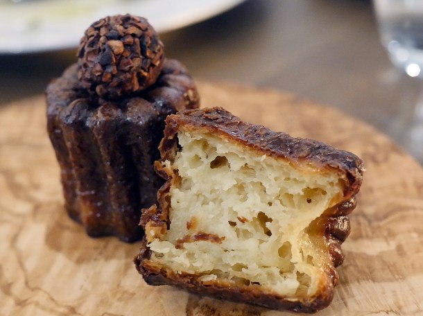 illustrative photo of the canelés at Wild Honey St James