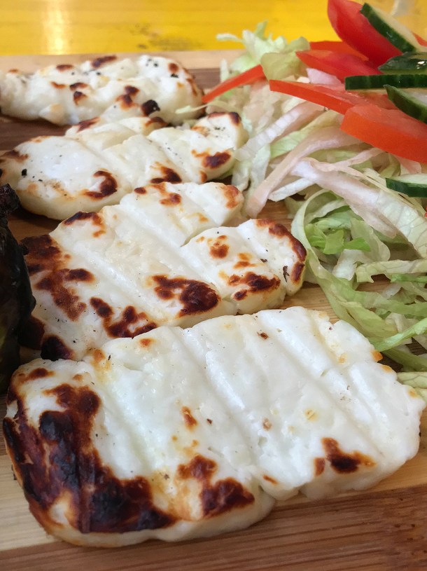 illustrative photo of the halloumi from Lebanese Canteen at Mercato Metropolitano