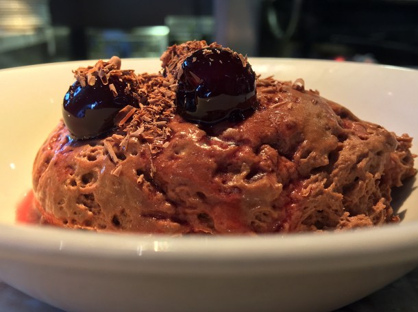 illustrative photo of the chocolate mousse from Flat Iron Workshop at Arcade Food Theatre Centre Point