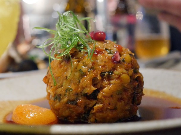 illustrative photo of the kofta at Nutshell Covent Garden
