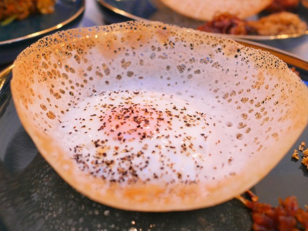 illustrative photo of an egg hopper at Colombo Kitchen