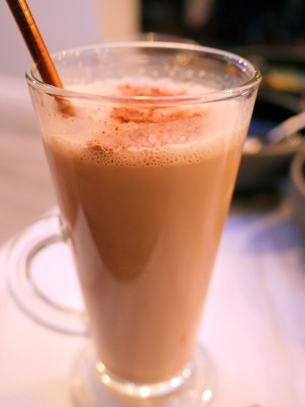 illustrative photo of the Milo milkshake at Colombo Kitchen