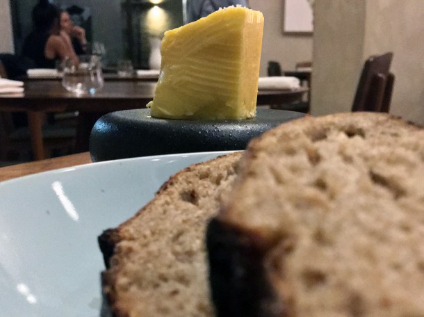 illustrative photo of sourdough bread and butter at Trivet