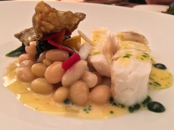 illustrative photo of the steamed turbot at Trivet