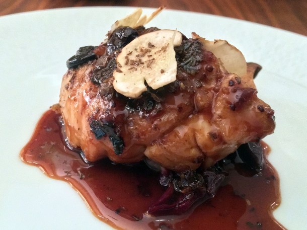 illustrative photo of the veal sweetbreads at Trivet